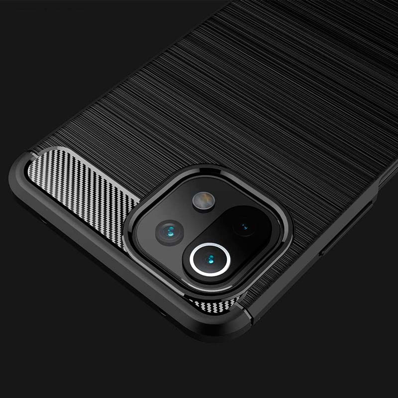 Coque en silicone Carbon Ultra pour Xiaomi Mi 11 Lite 4G / 5G - Ítem5