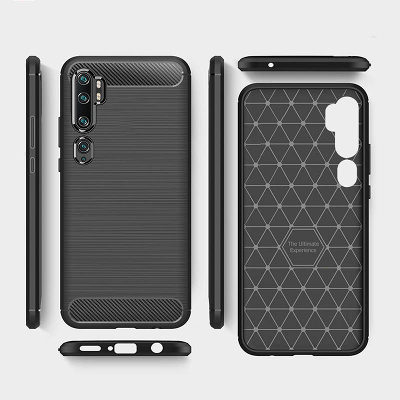 Capa de silicone Carbon Ultra para Xiaomi Mi Note 10 Lite - Item5