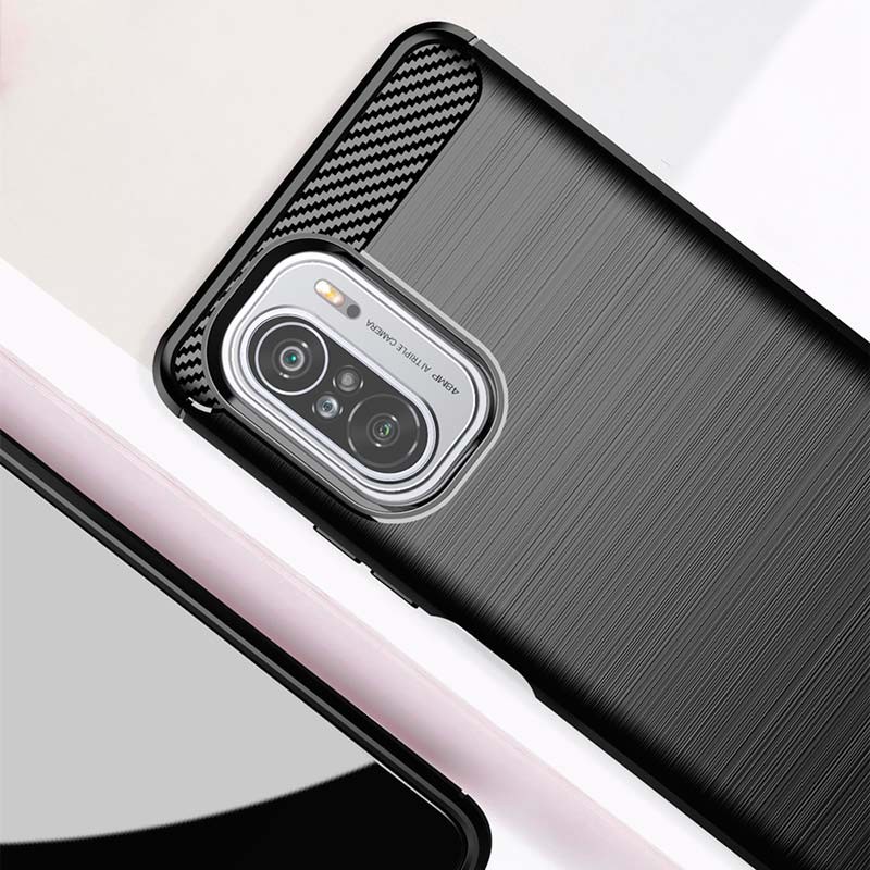 Capa de silicone Carbon Ultra para Xiaomi Mi 11i / POCO F3 - Item1