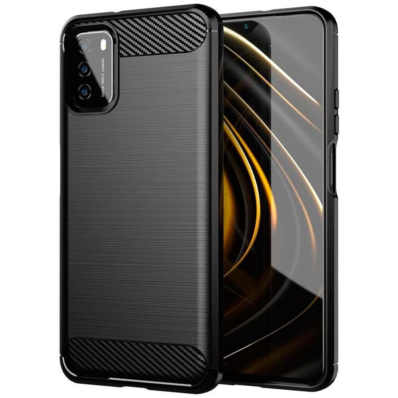 Capa de silicone Carbon Ultra para Xiaomi Poco M3 - Item