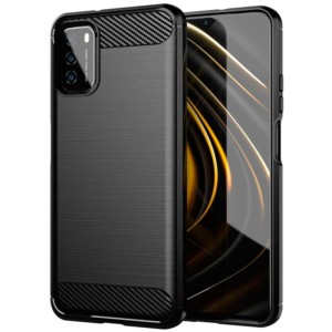 Capa de silicone Carbon Ultra para Xiaomi Poco M3