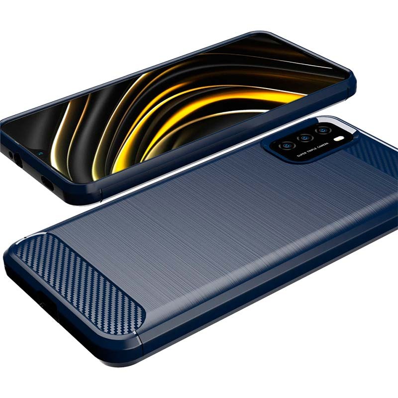 Coque en silicone Carbon Ultra pour Xiaomi Poco M3 - Ítem5
