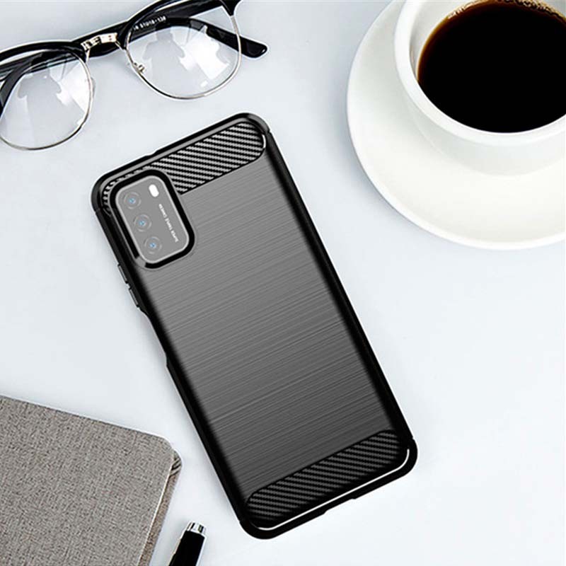 Coque en silicone Carbon Ultra pour Xiaomi Poco M3 - Ítem8