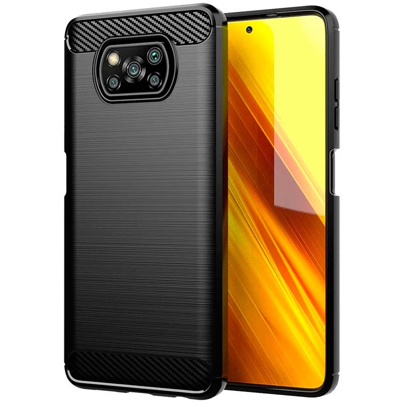 Funda de Silicona Cuadrada NFC para Xiaomi Poco X3 Pro - Funda