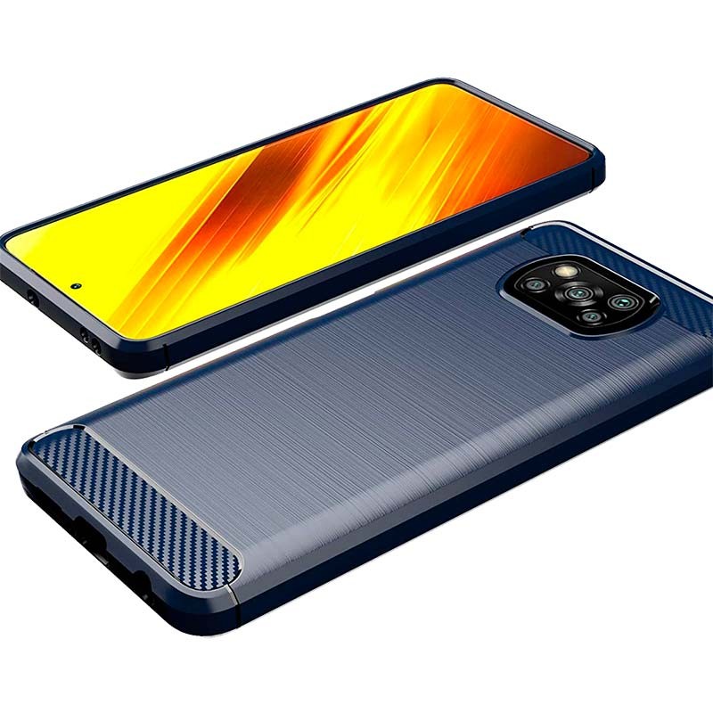 Funda de silicona Carbon Ultra para Xiaomi Pocophone X3 NFC - Ítem4