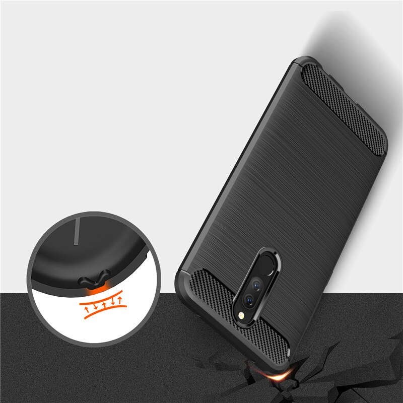 Coque en silicone Carbon Ultra pour Xiaomi Redmi 8 - Ítem1