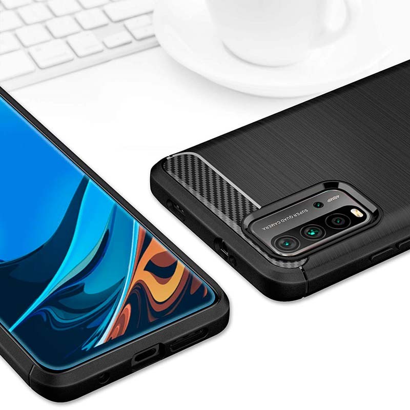Coque en silicone Carbon Ultra pour Xiaomi Redmi 9T - Ítem5