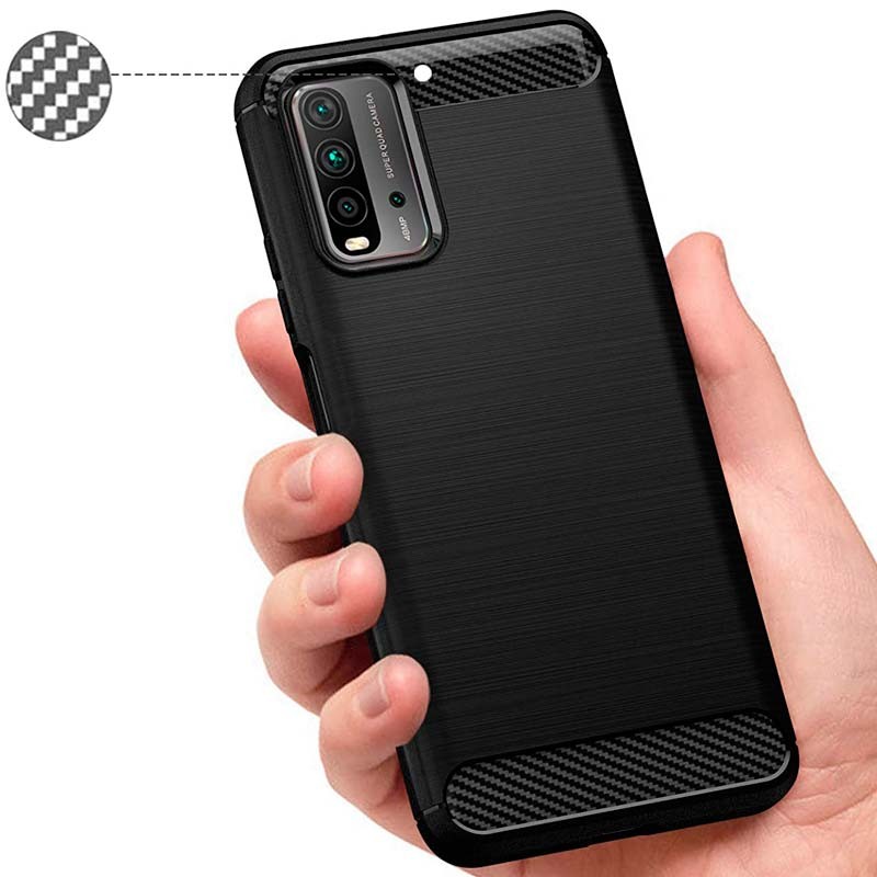 Funda de silicona Carbon Ultra para Xiaomi Redmi 9T - Ítem6