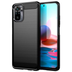 Coque en silicone Carbon Ultra pour Xiaomi Redmi Note 10 / Redmi Note 10S