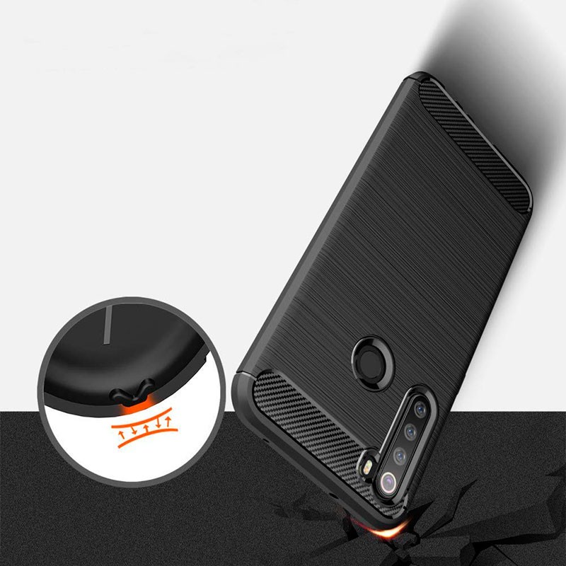 Coque en silicone Carbon Ultra pour Xiaomi Redmi Note 8 - Ítem4