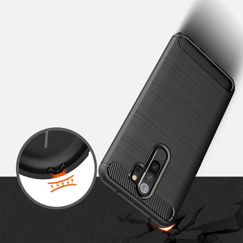 Coque en silicone Carbon Ultra pour Xiaomi Redmi 9 - Ítem1
