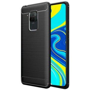 Capa de silicone Carbon Ultra para Xiaomi Redmi Note 9