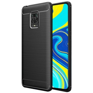 Funda de silicona Carbon Ultra para Xiaomi Redmi Note 9S