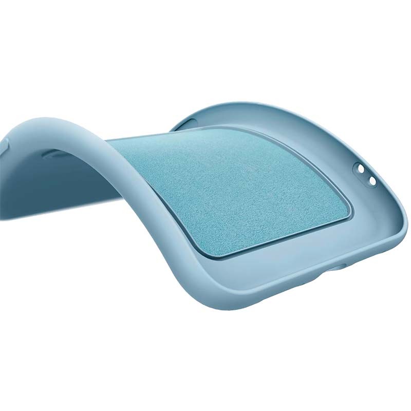Coque en silicone bleu clair avec porte-cartes pour iPhone 11 - Ítem1