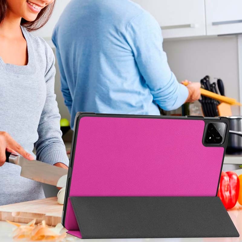 Coque Compatible violet pour Xiaomi Pad 6S Pro 12.4 - Ítem6