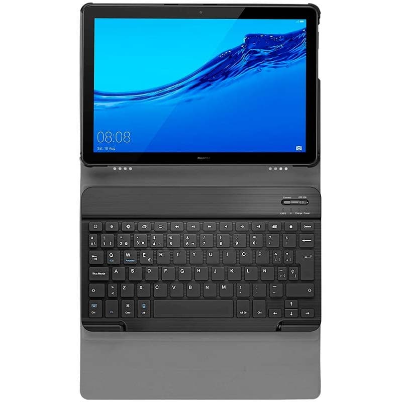 magnetismo del teclado de la Funda con Teclado para Huawei MediaPad T5 10