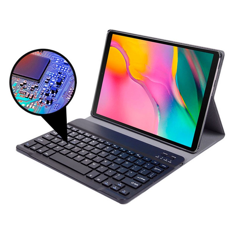 Funda con Teclado para Samsung Galaxy Tab A 2019 T510 / T515 - Ítem4