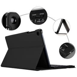 vista detallada de la Funda con Teclado para Samsung Galaxy Tab A 2019 T510 / T515