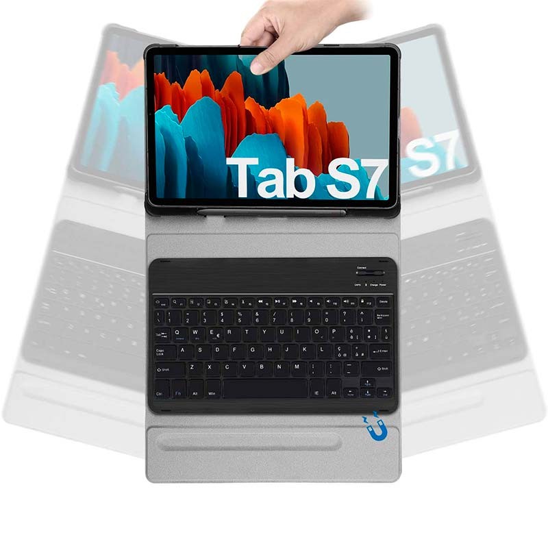 Capa com Teclado para Samsung Galaxy Tab S7 T870 - Item3