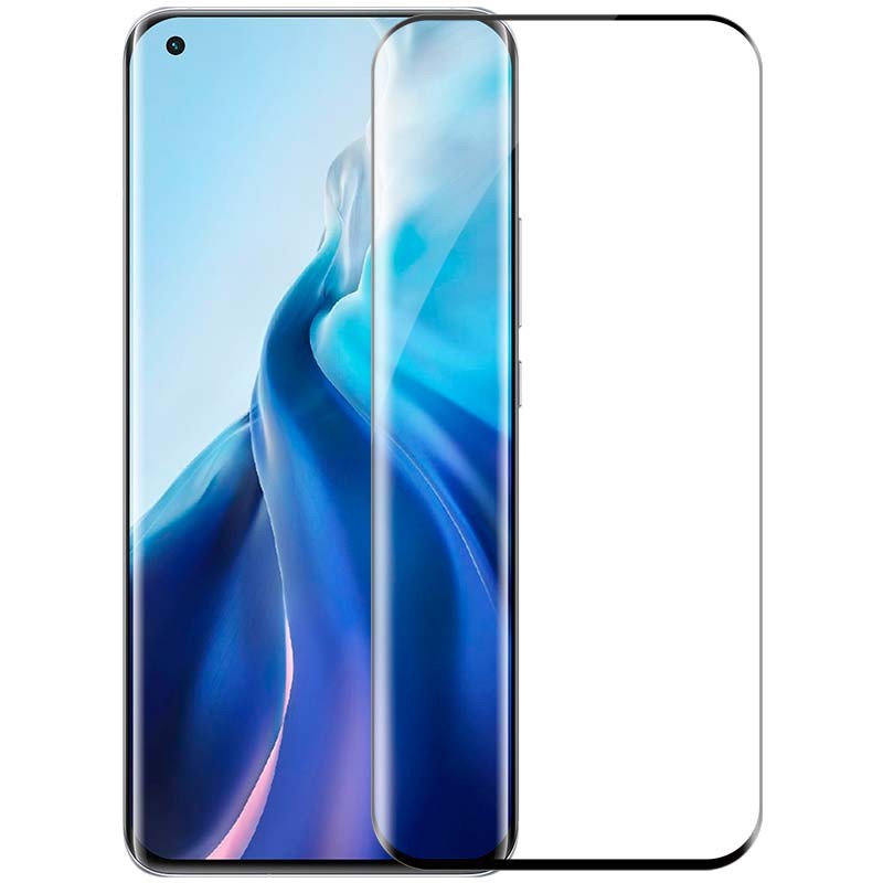 Protector de ecrã de vidro temperado 3D CP+ Max de Nillkin para Xiaomi Mi 11 - Item