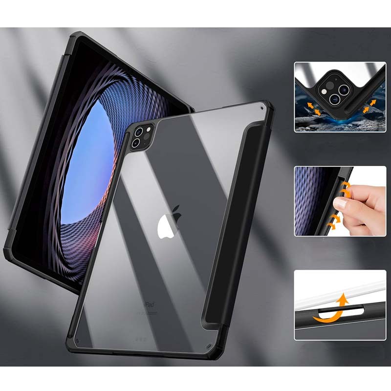Funda Crystal Compatible Azul para Apple iPad Pro 2024 13 - Ítem3