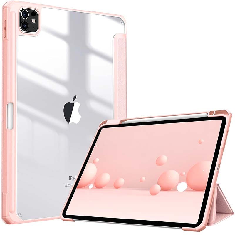 Coque Crystal Compatible Rose pour Apple iPad Pro 2024 13 - Ítem