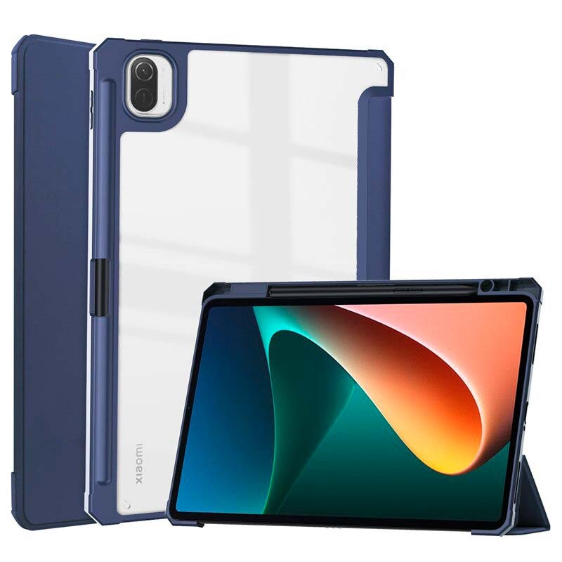 Capa Crystal Xiaomi Pad 5 / 5 Pro Compatível Azul Marinho - Item