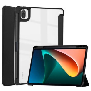 Xiaomi Pad 5 / 5 Pro Compatible Crystal Case Black
