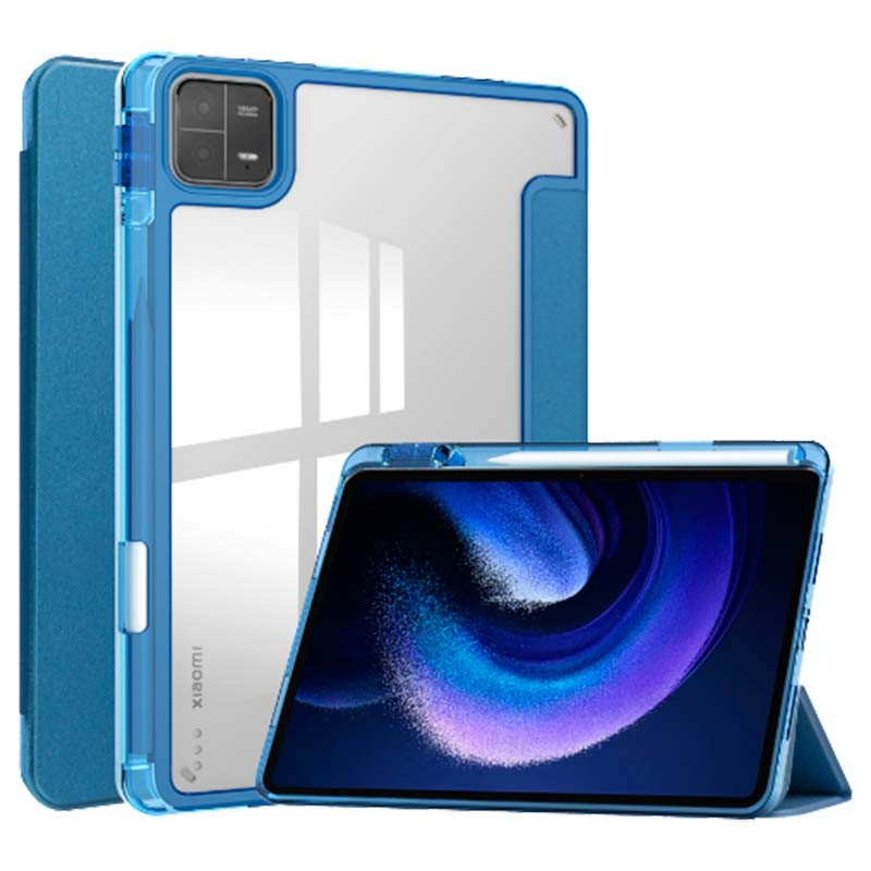 Funda Crystal Xiaomi Pad 6 compatible Azul