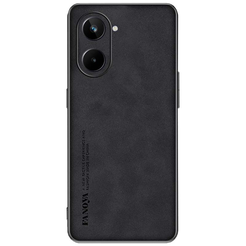 Capa de couro PU Realme 10 Preto - Item