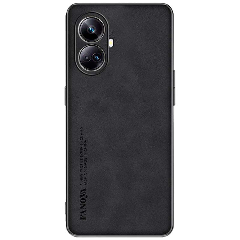 Capa de couro PU Realme 10 Pro+ Preto - Item