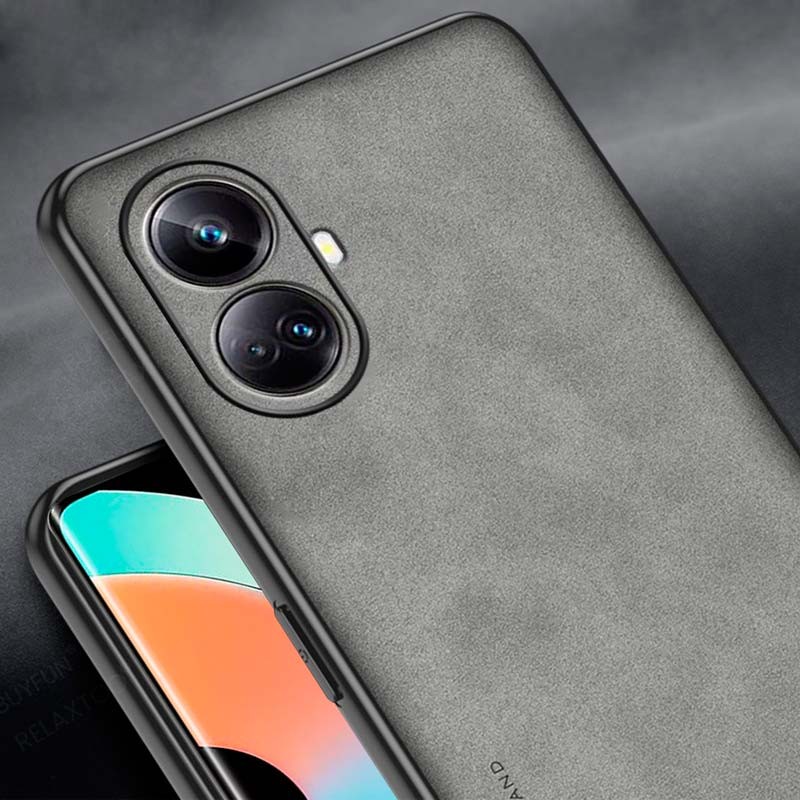 Capa de couro PU Realme 10 Preto - Item2