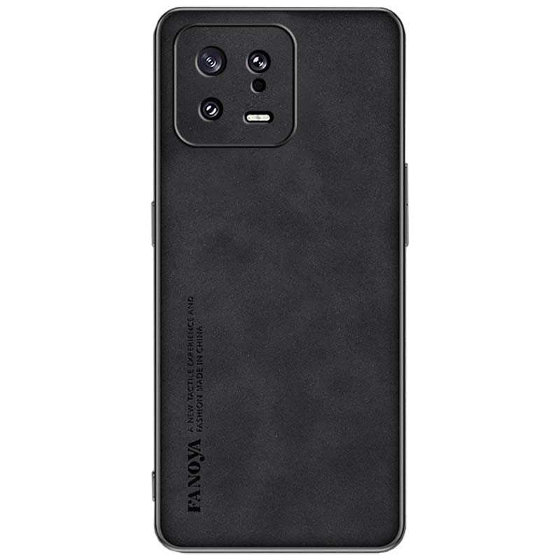 Coque en cuir PU Xiaomi 13 Pro Noir - Ítem
