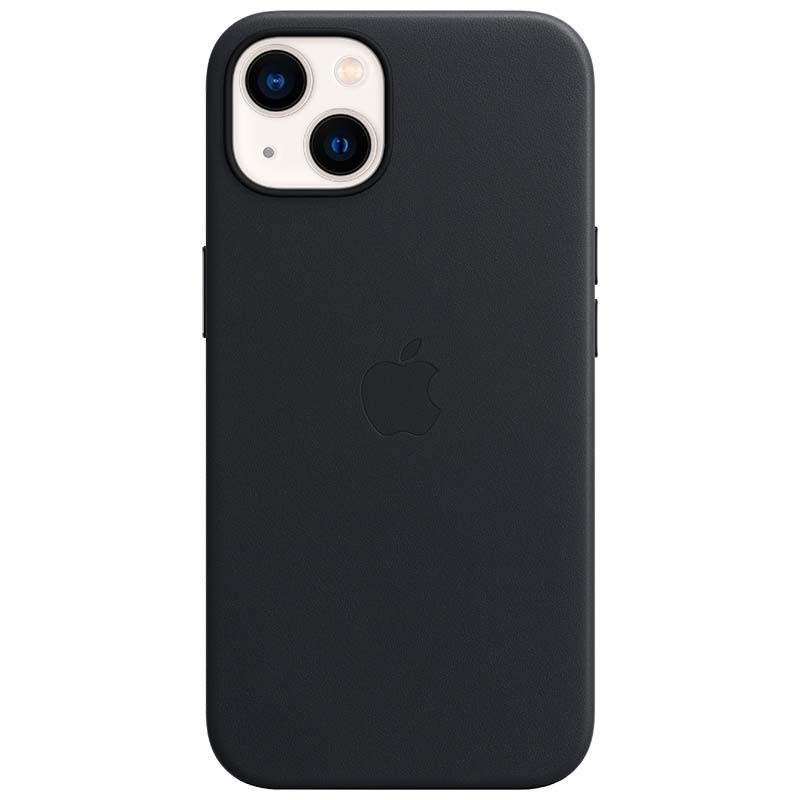 Funda de piel con MagSafe para el iPhone 13 Medianoche - Ítem