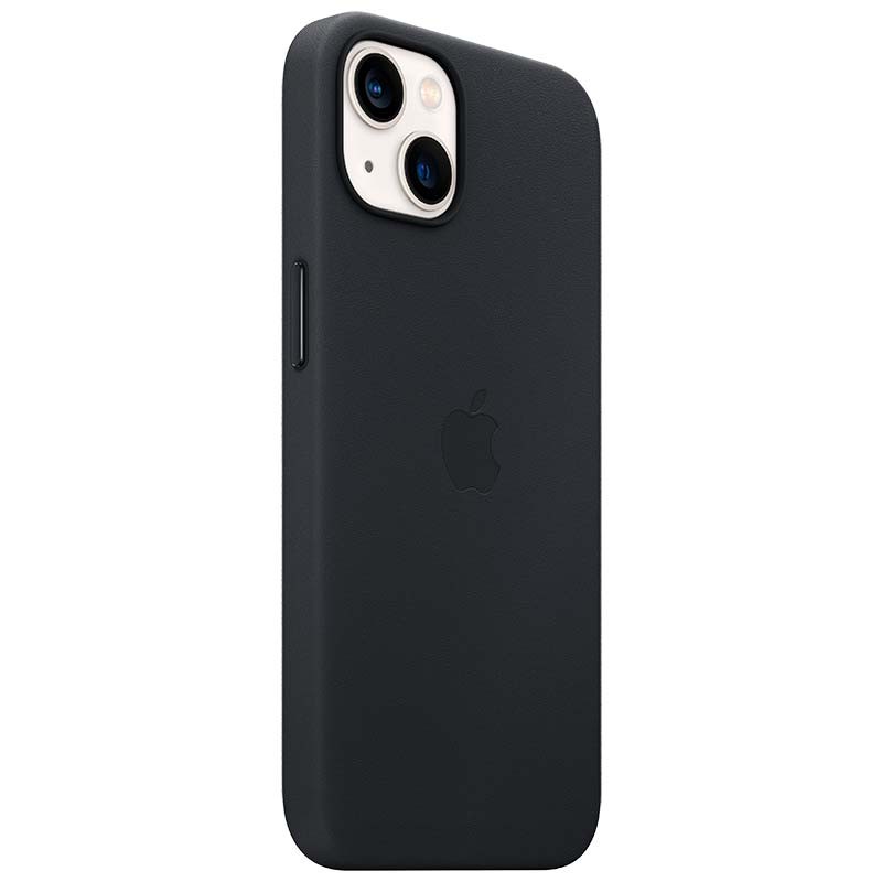 Funda de piel con MagSafe para el iPhone 13 Medianoche - Ítem1