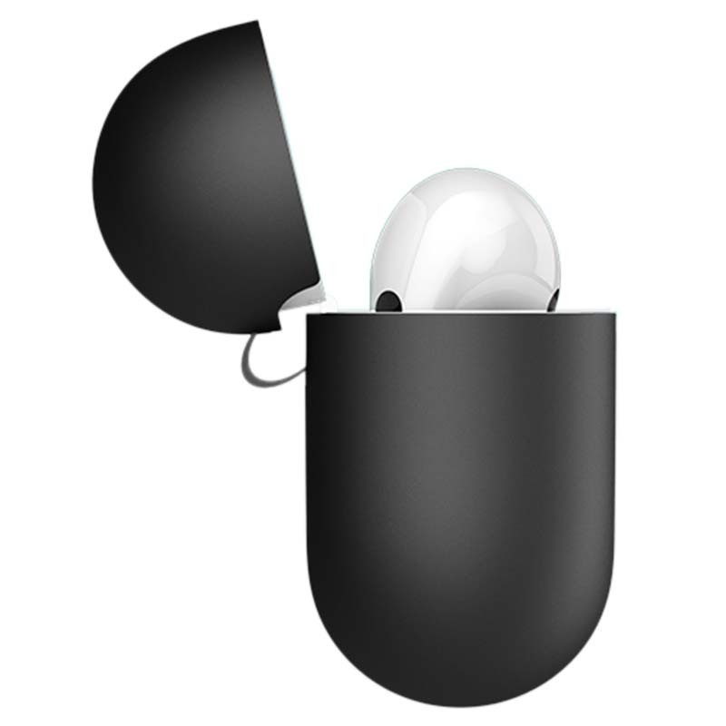 Housse en Silicone avec Mousqueton pour Apple AirPods 3ª Gen Noir - Ítem2