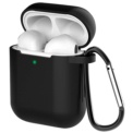Funda negra de silicona para Apple Airpods V2 - Ítem