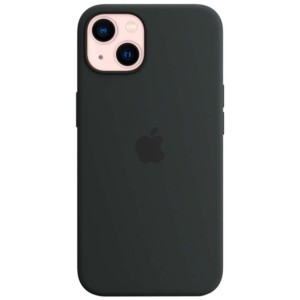 Funda de silicona con MagSafe para el iPhone 13 Medianoche