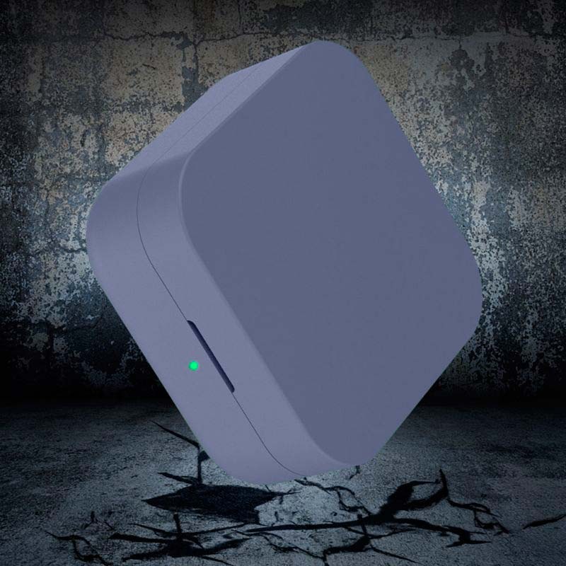 Funda de silicona con Mosquetón para Xiaomi Mi True Wireless 2 Basic Azul Oscuro - Ítem3