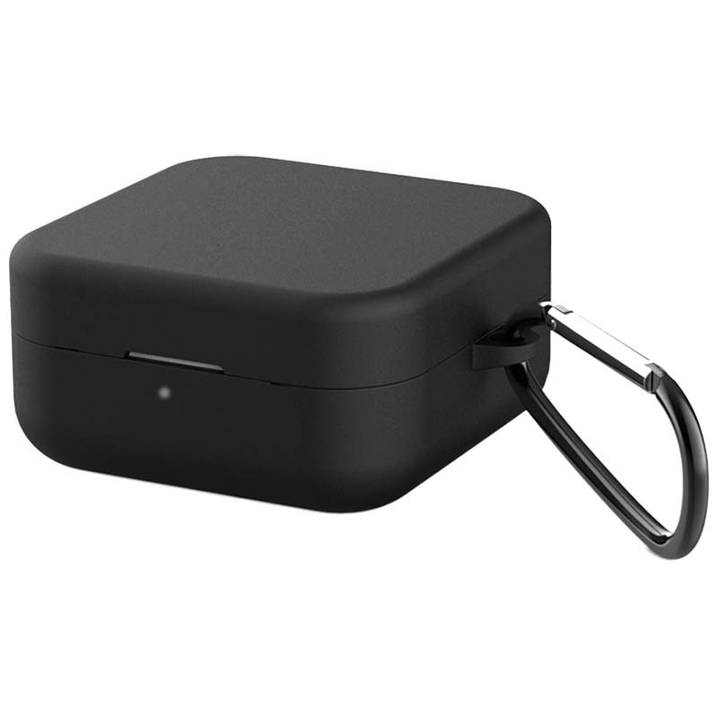 Housse en Silicone avec Mousqueton pour Xiaomi Mi True Wireless 2 Basic Noir - Ítem