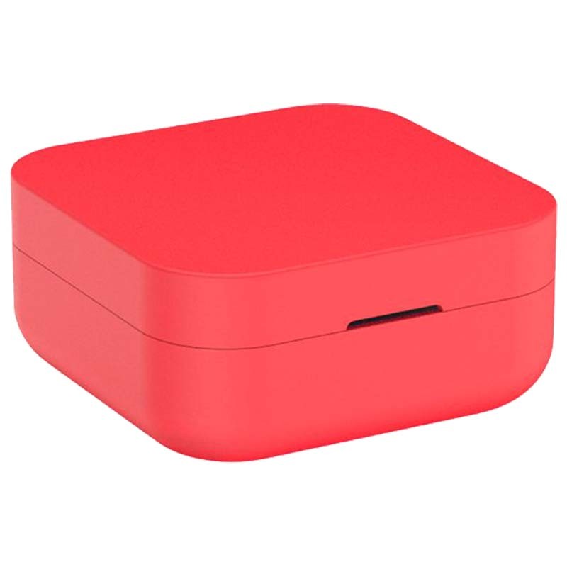 Capa de silicone com Mosquetão para Xiaomi Mi True Wireless 2 Basic Vermelho - Item1