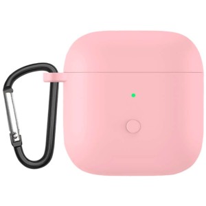 Pink silicone protection case for Xiaomi Redmi Buds 3