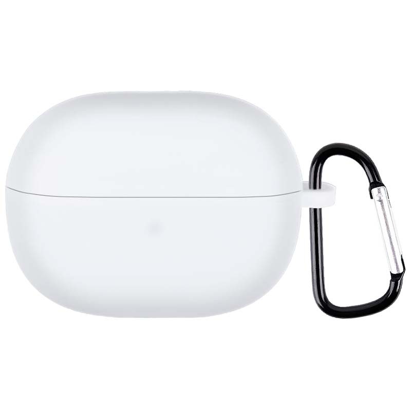 Capa de silicone com Mosquetão para Xiaomi Redmi Buds 3 Lite Branco - Item