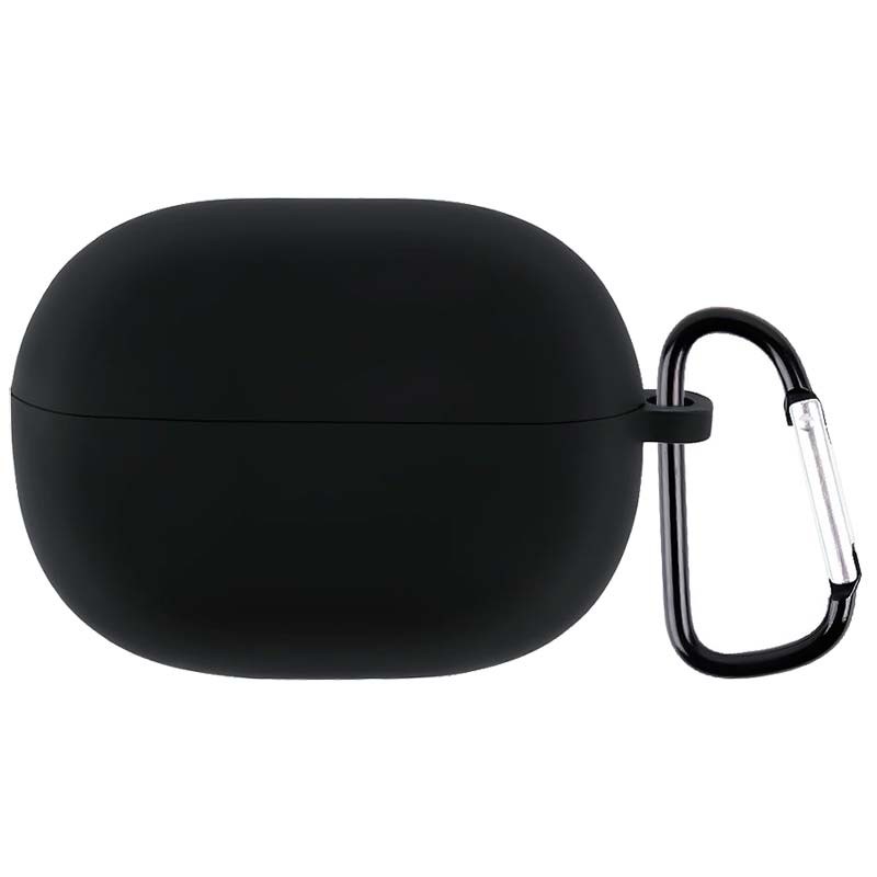 Housse en Silicone avec Mousqueton pour Xiaomi Redmi Buds 3 Lite Noir - Ítem