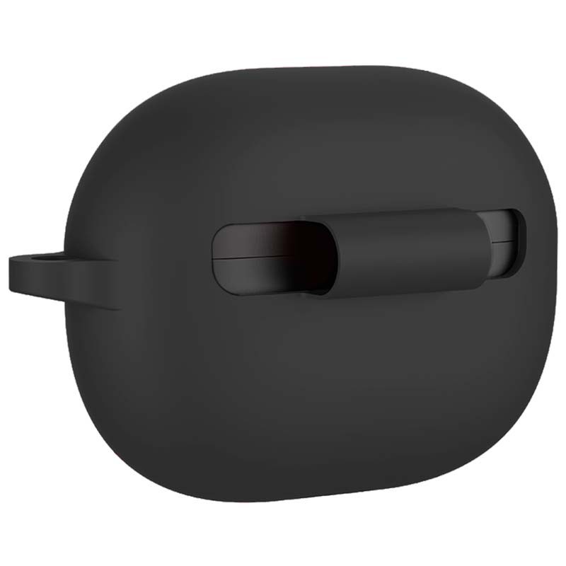 Capa de silicone com Mosquetão para Xiaomi Redmi Buds 3 Lite Preto - Item1