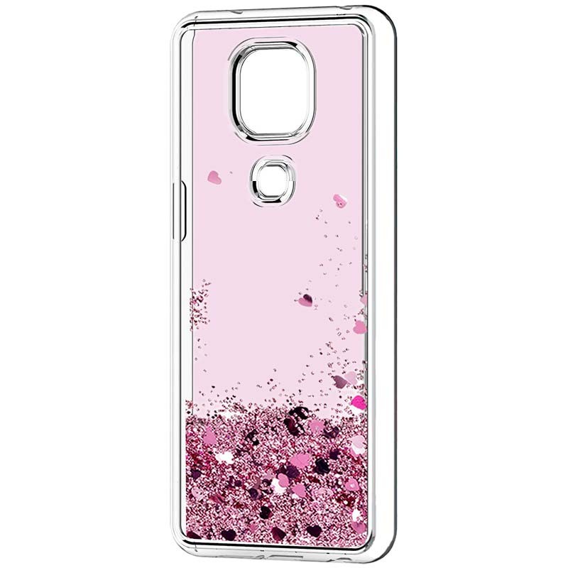 Funda para Xiaomi Remdi Note 9S/9 Pro con purpurina brillante y cristal  transparente para niñas y mujeres, a prueba de golpes, goma de poliuretano