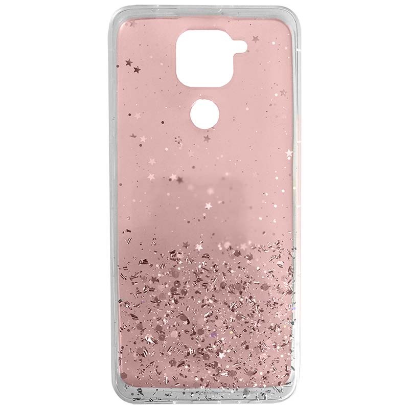 Funda de silicona Xiaomi Redmi Note 9 Purpurina - Ítem1