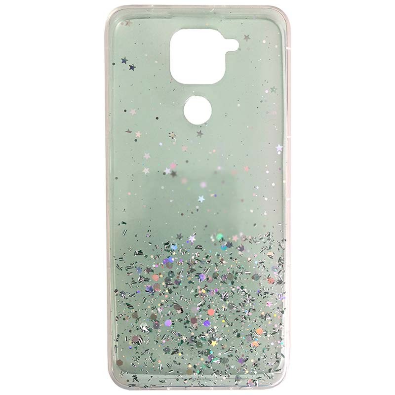 Funda de silicona Xiaomi Redmi Note 9 Purpurina - Ítem2