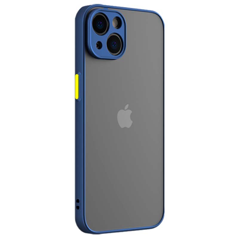 Capa Dual Mate iPhone 13 Mini Azul+Amarelo - Item1