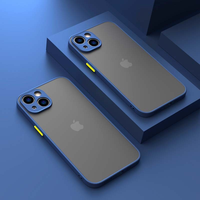 Capa Dual Mate iPhone 13 Mini Azul+Amarelo - Item2